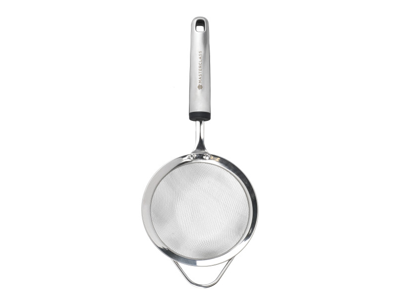 MCSSSIEVE12 - MC MESH SIEVE 12CM SS SOFT GRIP GREY กระชอนสเตนเลสมาสเตอร์คลาส 12 cm